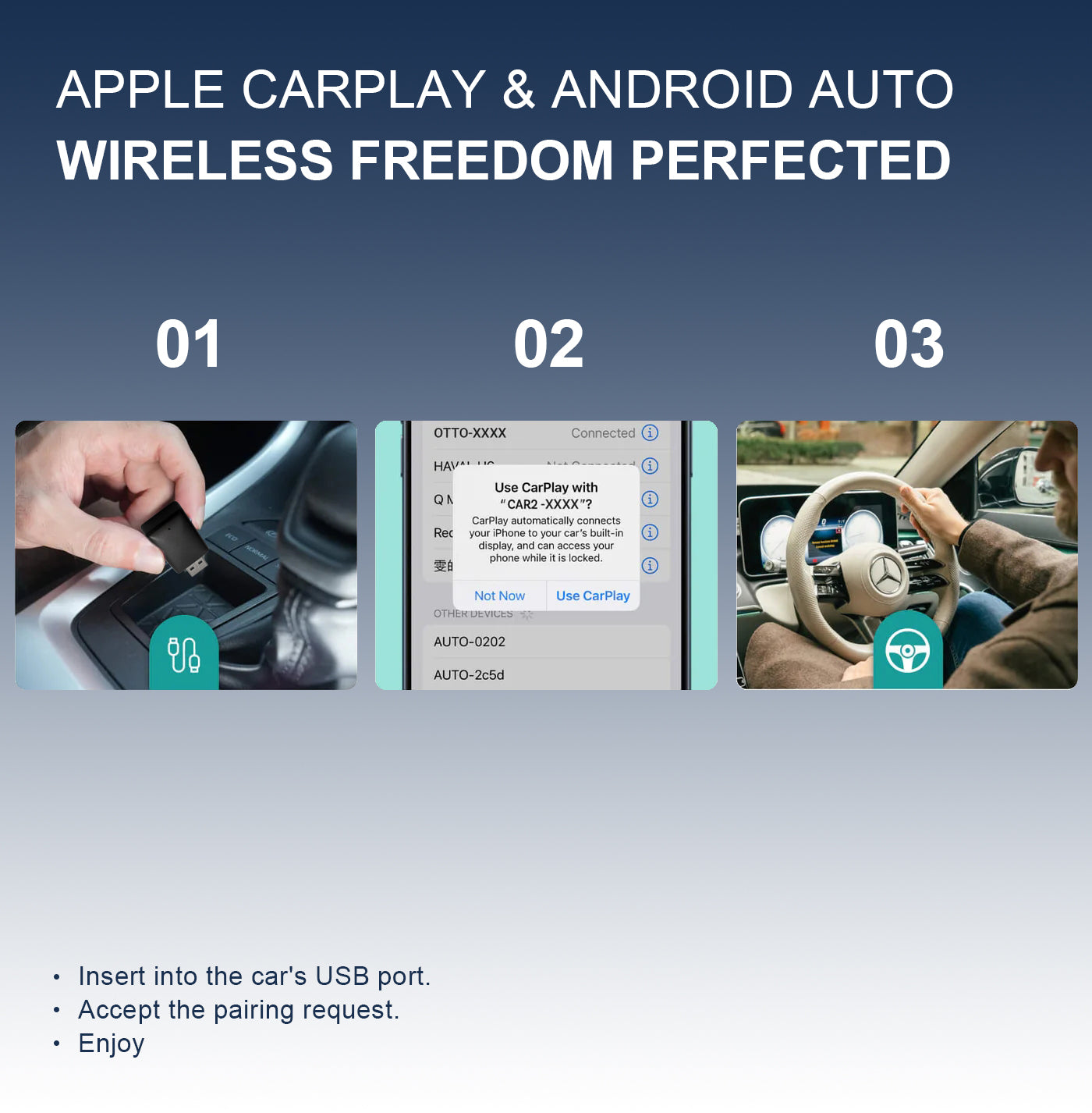 Lighthouse CarPlay Android Auto Adapter Pro - 2026 Eidtion