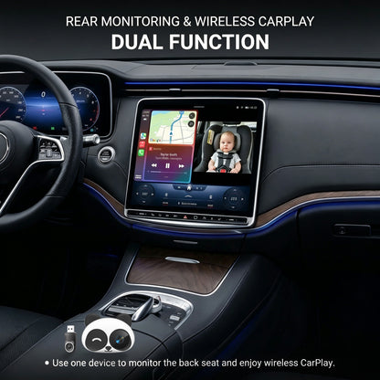 BabyDash Smart Monitor: Baby Camera + Wireless CarPlay