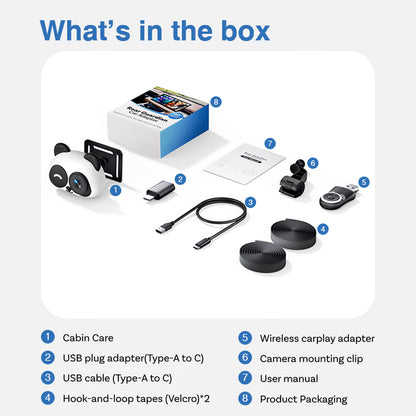BabyDash Smart Monitor: Baby Camera + Wireless CarPlay